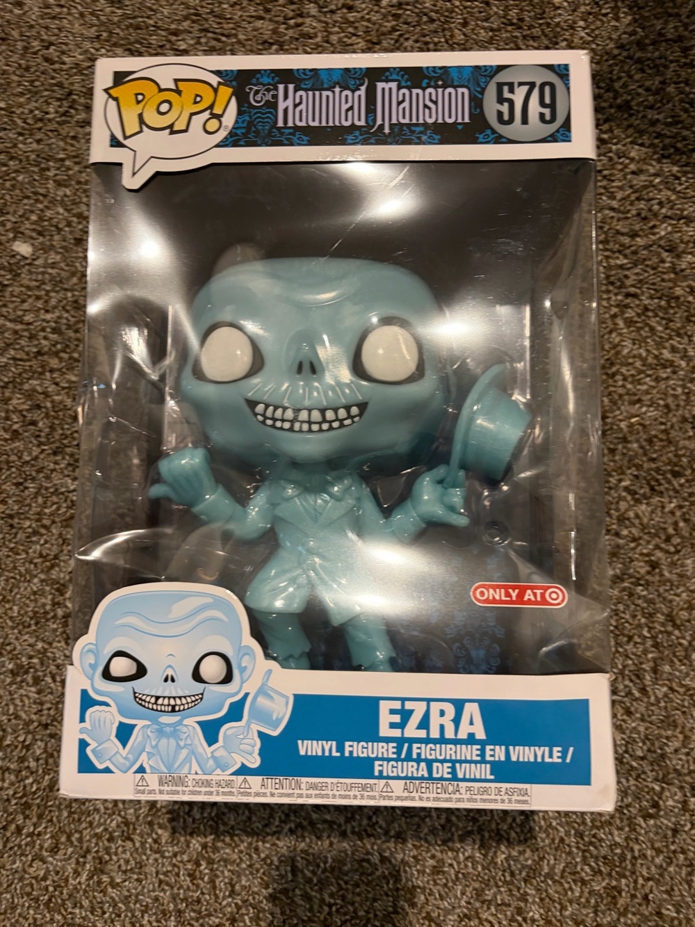 TARGET EXCLUSIVE HAUNTED MANSION EZRA FUNKO POP (Read